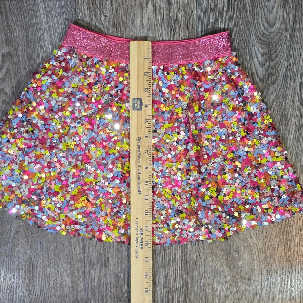 365kids from‎ Garanimals Girls Pink Sequin A-Line Skirt Size 7 Party Sparkle